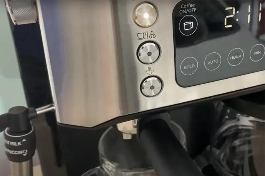 Coffee and Espresso Maker Combo Settings